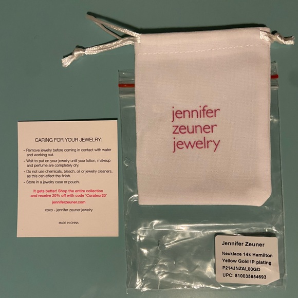 Jennifer Zeuner Gold Necklace - Picture 2 of 3